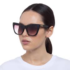 Fiorelli Caitlin Black Female Cat-Eye Sunglasses