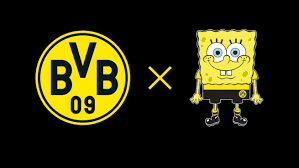 Meaning and history 1945 — 1964 although the club's history dates back to 1909, we will start from its 1946 logotype. Nickalive Borussia Dortmund And Nickelodeon Announce Long Term Partnership Launch Co Branded Spongebob Apparel Collection