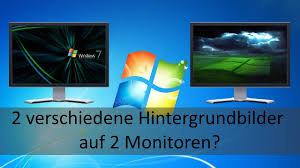 verschiedene hintergrundbilder auf monitoren einrichten youtube verschiedene hintergrundbilder auf monitoren einrichten