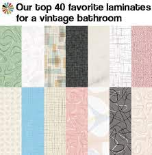 Countertops range from 36 to 39 inches, so you'll need a counter stool that ranges from 24 to 26 inches high. 40 Favorite Laminates For A Midcentury Bathroom