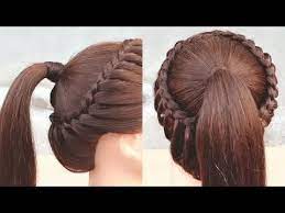 Coloring a client's hair enhances their appearance and it enhances the look of the particular hairstyle they've chosen. Beautiful Hairstyle For Collage Girls Easy Braided Hairstyle Compilation Hair Style Girl Youtube