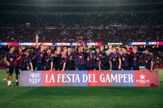 Barcelona Edge Past Al Ahly To Win The Joan Gamper Trophy