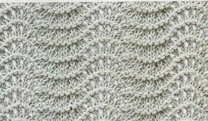 Baby knitting patterns lace knitting stitches knitting charts easy knitting knitting socks loom knitting knitting needles knitting machine loom patterns. Old Shale Stitch Instructions For This Attractive Lacy Knitting Stitch
