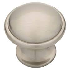 satin nickel oversized wide base round