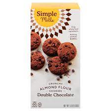 Chinese almond cookies are simple, crisp, buttery, and full of almond flavor. Save On Simple Mills Crunchy Almond Flour Cookies Double Chocolate Gluten Free Order Online Delivery Stop Shop