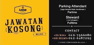 Jawatan kosong kerajaan terkini di jabatan bomba dan penyelamat malaysia ogos 2018 | jawatan wednesday, 1 august 2018. Jawatan Kosong Kemasukan Segera Leezo Container Melaka Facebook
