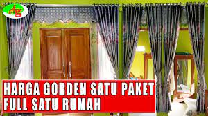 #2021 gorden ruang tamu minimalis dan harga gorden satu set terbaru 2020. Harga Gorden Satu Set Paket Hemat Komplit Youtube