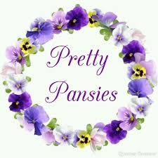 Pretty Pansies In A Circle An Image Processing Program Could Override The Writing Pansies Flowers Pansies Pansy Garden
