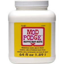 This was one of the first mod podge formulas. Shop Plaid Mod Podge Matte 64 Oz Cs15092 Cs15092 Plaid Online