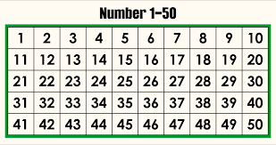10 Best Printable Number Grid 1 50 Printablee Com