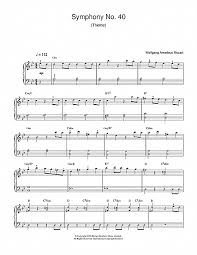 Mozart Piano Sonata In C Major K545 Sheet Music Wolfgang Amadeus Mozart Symphony No 40 Theme Sheet Music Notes Chords Score Download Printable Pdf Piano Music Notes Violin Sheet Music Sheet Music Notes