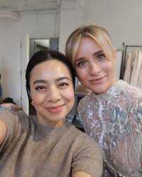 Just a little New York bridal trial w/ @dianaluonghair hair color