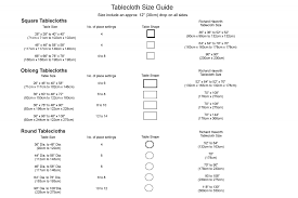 Table Linen Guide