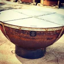 Check spelling or type a new query. Round Steel Fire Pit Snuffer Lids Metal Fire Pit Cover S S Fire Pit