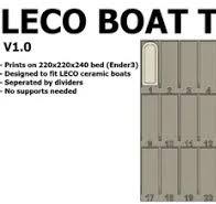 LECO Boat Tray x24 (V1.0) by LabPrints | Download free STL ...