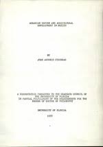 Agrarian Reform And Agricultural Development In Mexico