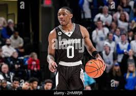 February 11, 2022: St. Bonaventure Bonnies guard Kyle Lofton (0) brings the  ball down court in a A-10 conference game where the St. Bonaventure Bonnies  visited the St. Louis Billikens. Held at