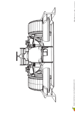 Nog geen 100ste pole voor hamilton: Dessin A Colorier D Une Voiture De Course De Type Formule 1