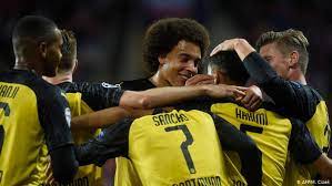 Dortmund, commonly known as borussia dortmund, bvb, or simply dortmund, is a german professional sports cl. Champions League Hakimi Double Sends Dortmund Top Leipzig Suffer Setback Sports German Football And Major International Sports News Dw 02 10 2019