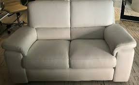 La profondità ideale di un divano salvaspazio dovrebbe essere tra gli 85 e i 95 cm. Divano 2 Posti Pelle Chateau Dax Pari Al Nuovo Occasione Ebay