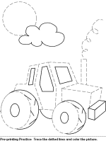 preschool printing practice