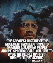 Malcolm X Quote On Movement Organizing Malcolm X Quotes Malcolm X Black History