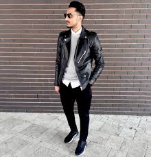 Leather Jacket Outfits For Men 18 Ways To Wear Leather Jackets Leather Jacket Men Style Mens Outfits Leather Jacket Outfits