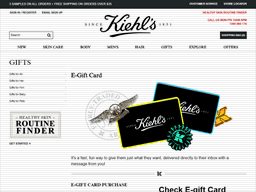 Check the balance of your gift card by providing the gift card number and cvv. Kiehl S Gift Card Balance Check Balance Enquiry Links Reviews Contact Social Terms And More Gcb Today