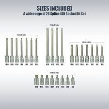 Alle zustandsdefinitionen aufrufen ： referenznummer(n) oem: Haskyy 26tlg M5 M18 Xzn Vielzahn Satz Set Innen Vielzahn Nusse Stecknusse Xzn Vielzahn Satz Set M5 M6 M8 M9 M10 M11 M12 M13 M14 M16 M18 Amazon De Baumarkt