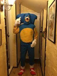 I attended the Sonic movie in this terrible costume, AMA : r/casualiama