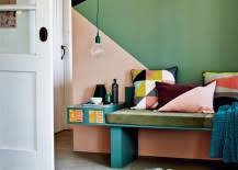 Placing color blocking in a room with paint will immediately freshen up the room, and create a stunning focal point on the walls in any way that you see fit. 22 Clever Color Blocking Paint Ideas To Make Your Walls Pop