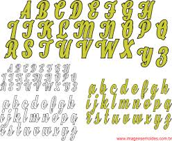 10 moldes de letras em tamanho natural para você baixar gratuitamente. Arquivos Apostila Molde De Letras