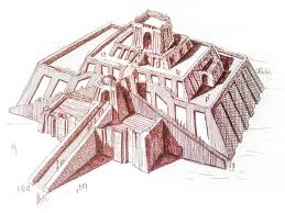 Ziggurat Of Ur Ancient Architecture Sketches Khaled Almusa Ancient Egyptian Architecture Architecture Sketch Ancient Japanese Architecture
