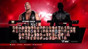 Wwe 2k14 All Characters Unlocked Youtube