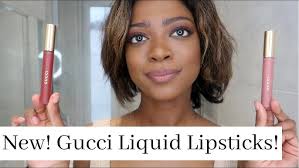 New! Gucci Liquid Lipsticks!