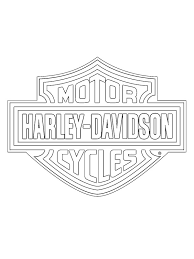 Maybe you would like to learn more about one of these? Harley Davidson Logo Coloring Page 1001coloring Com