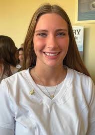 CONGRATULATIONS to Alayna Dunlavey, our high school employee, who earned  her CNA certificate in a pinning ceremony at DMACC-Perry this morning! She  will move forward with Advanced CNA classes starting next week.