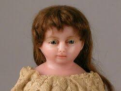 Sold at auction Poured Wax Portrait Lady Doll Auction Number 2196 Lot  Number 320
