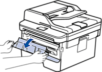 Anyone have ideas on how to unclog this yellow ink? Replace The Toner Cartridge Brother