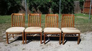 Drexel heritage dorothy draper campaign style dining room set with china cabinet. 4 Drexel Heritage Dining Chairs For Sale In Denton Tx 5miles Buy And Sell