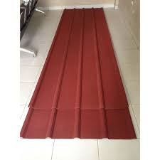 Kami melayani pemesanan genteng metal pasir beserta nok wuwungan atau bubungan genteng metal. Harga Spandek Pasir 6 Meter Per Lembar Asia Jaya Steel