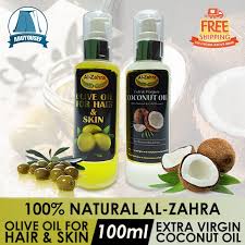 Zat ini memiliki fungsi untuk melembabkan kulit kepala dan rambut. 100ml Extra Virgin Coconut Oil Olive Oil Minyak Kelapa Dara Minyak Zaitun Shopee Malaysia