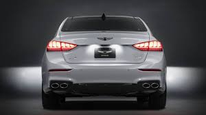 2018 Genesis G80 Sport Rear Twin Turbo Genesis Sports