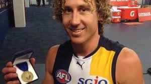 West Coast's Matthew Priddis wins Geoff Christian Medal