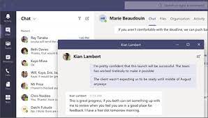 When you click the new chat button, you'll be taken to the chat tab. Pop Out A Chat In Teams Office Support