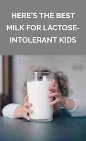 Lactose intolerance is very common. Which Is The Healthiest Milk For Lactose Intolerant Kids Healthy Milk Milk Is Almond Milk Healthy