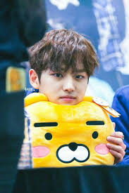 Pin By Cora Campbell On K Idols With Plushies Pentagon Hongseok Pentagon Pentagon Members