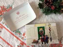 Begin by folding the four corner triangles outwards, so you're folding toward the printed side of the card. How To Make Diy Christmas Gift Card Boxes Shifting Roots
