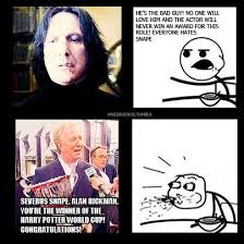 Alan Rickman Meme By Maryseverus On Deviantart Alan Rickman Harry Potter Fantastic Beasts Harry Potter Fandom