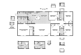 5 bed/3 bath with living room & den this home is a 32x80 with an open lay out. The King Slt32685a 5 Bed 3 Bath Mobile Home For Sale